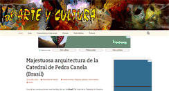 Desktop Screenshot of dearteycultura.com